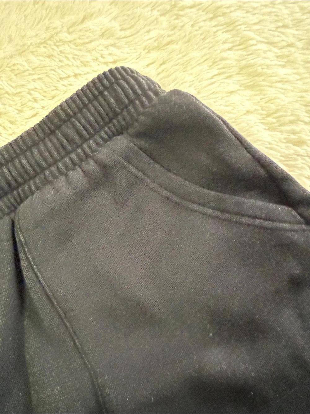 PINK Victoria's Secret Black Athletic Lounge Shorts